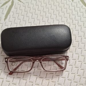 adidas Brown Prescription  Glasses with Black Case